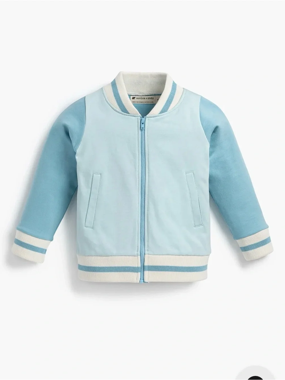 Monica + Andy Classic Cars Zip Bomber Jacket 4T NWT 100% Organic Cotton